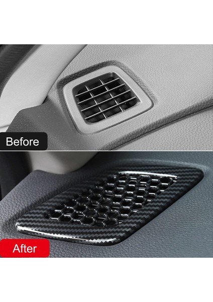Honda Crv Cr -V 2023 2024 Ön Gösterge Tablosu Yan Hava Havalandırma Outlet Kapak Trim Iç Aksesuarlar - Abs Karbon Fiber (Yurt Dışından) fırsatları