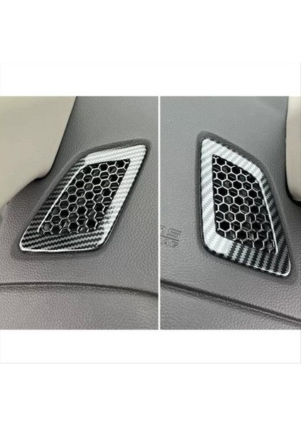 Honda Crv Cr -V 2023 2024 Ön Gösterge Tablosu Yan Hava Havalandırma Outlet Kapak Trim Iç Aksesuarlar - Abs Karbon Fiber (Yurt Dışından) indirimleri