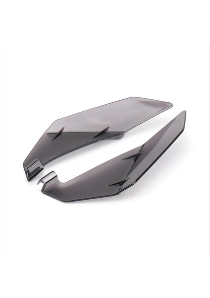 Motosiklet Ön Tarafı Ön Cam Ön Cam Saptırıcı Honda XL750 Transalp Xl 750 Transalp 2023 (Duman Gri) (Yurt Dışından)