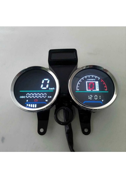 Suzuki GN125 125CC 150CC Enstrüman Montajı LED Dijital Yoksama Çift Göstergesi Için Motosiklet Speedometre Takometresi (Yurt Dışından) fırsatları
