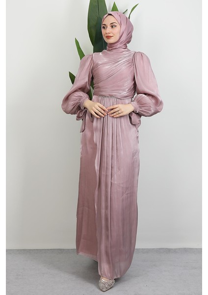 Ahunisa Yoryo Abiye Soft Pembe modelleri