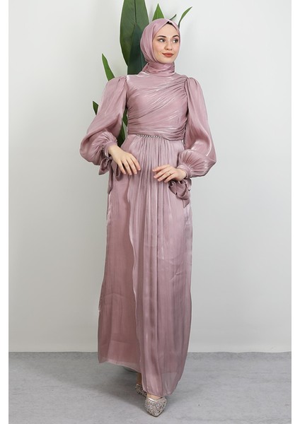 Ahunisa Yoryo Abiye Soft Pembe fırsatları