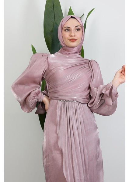 Ahunisa Yoryo Abiye Soft Pembe indirimleri