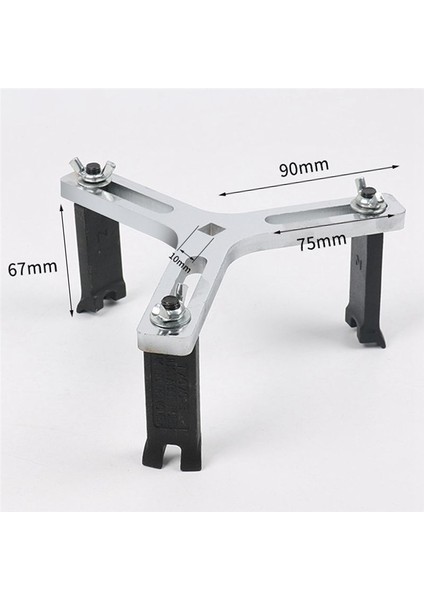 Araba-Yakıt Tank Kapağı Sökme Aracı -Üellik Tank Pompası Sökme Benzinli Pompa Anahtarı Kaldırma Aracı Seti 3-Çene (Yurt Dışından) indirimleri