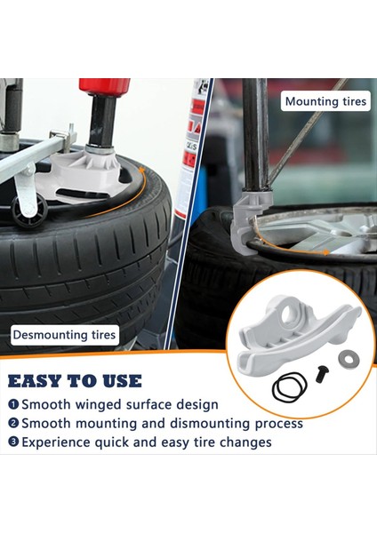 2 Paket Düşük Profil Naylon Montaj/demount Kafa Kiti Düşük Profil Lastikler Için Lastik Değiştirici Makinesi Ördek Head TC184432 (Yurt Dışından) fırsatları