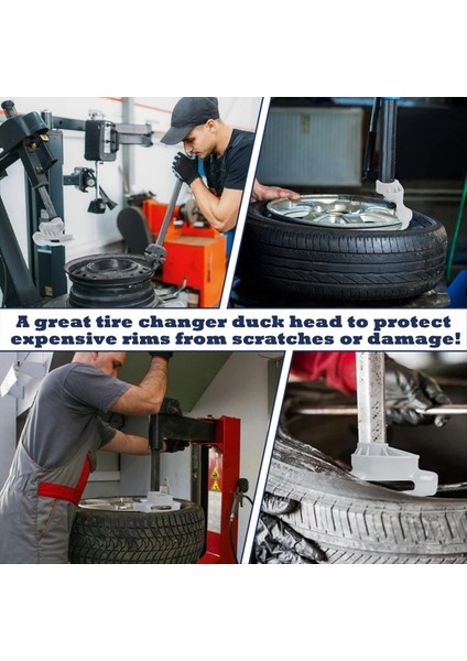 2 Paket Düşük Profil Naylon Montaj/demount Kafa Kiti Düşük Profil Lastikler Için Lastik Değiştirici Makinesi Ördek Head TC184432 (Yurt Dışından) indirimleri