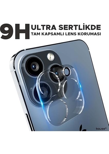 iPhone Uyumlu 9h Temperli Kamera Lens Koruyucu Kapak - Şeffaf (Iphone 11 Pro) fiyatları