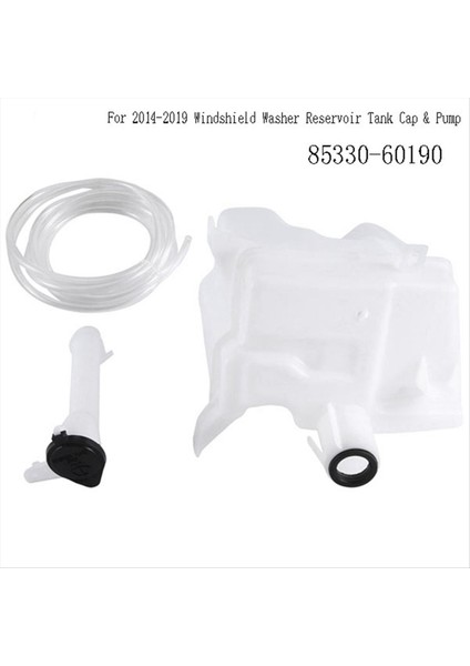 Toyota Corolla 2014-2019 Için Ön Cam Yıkayıcı Rezervuar Tank Kapağı ve Pompası 85330-60190 (Yurt Dışından) modelleri
