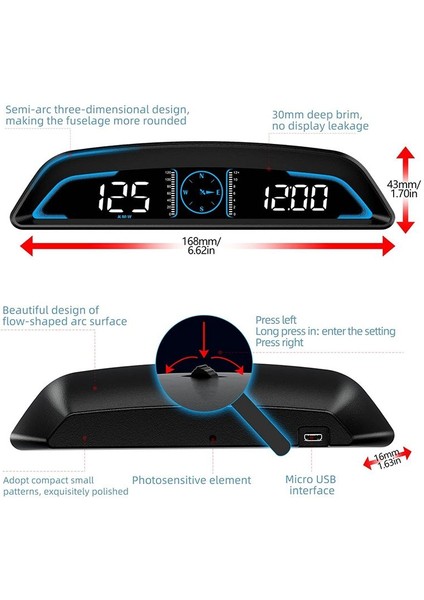 Dijital Gps Speedometre Araba, Hız Yorgun Sürüş Alarm Aşırı Hızlı Alarm Alar (Yurt Dışından) fırsatları