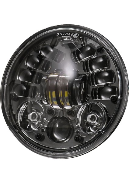 Evrensel 5.75 Inç LED Far 5 3/4 Inç LED Drl Hı/lo 36W Işın Motosiklet Dönüşü Gündüz Koşu Far Işığı (Yurt Dışından)