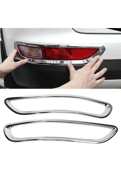 Kia Sportage Için Kx5 Ql 2015 2016 2017 2018 Abs Krom Krom Arka Reflektör Sis Lamba Lambası Kapak Trim Çerçeve Çerçevesi Araba Stil (Yurt Dışından) fiyatları