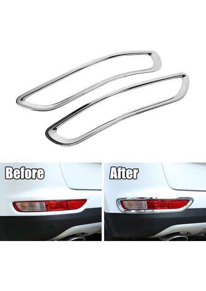 Kia Sportage Için Kx5 Ql 2015 2016 2017 2018 Abs Krom Krom Arka Reflektör Sis Lamba Lambası Kapak Trim Çerçeve Çerçevesi Araba Stil (Yurt Dışından) modelleri