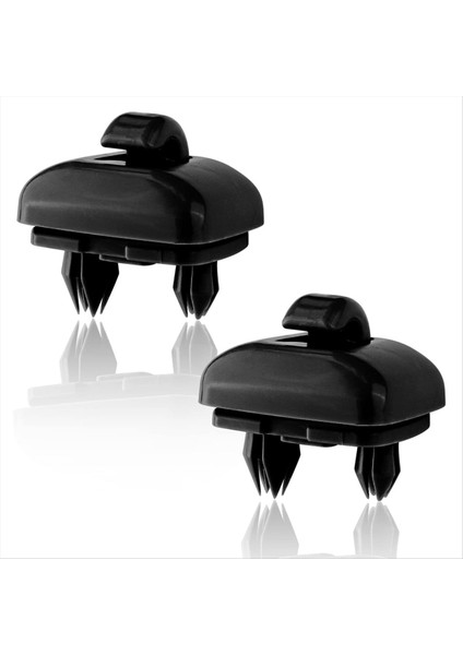 1 Çift Otomatik Siyah Güneş Vizör Toka Hook Dahili Braket 8U0857562A 8E0857561 Audi A3 A4L A5 A6L Q5 Q3 (Yurt Dışından) fiyatları