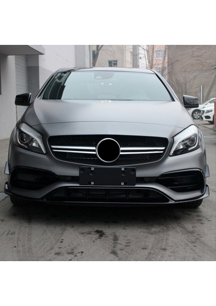 Ön Tampon Spoyler Dekoratif Ön Tampon Dudağı Mercedes Benz A-Serisi W176 Amg-Lıne A45 2015-2018 (Yurt Dışından) indirimleri