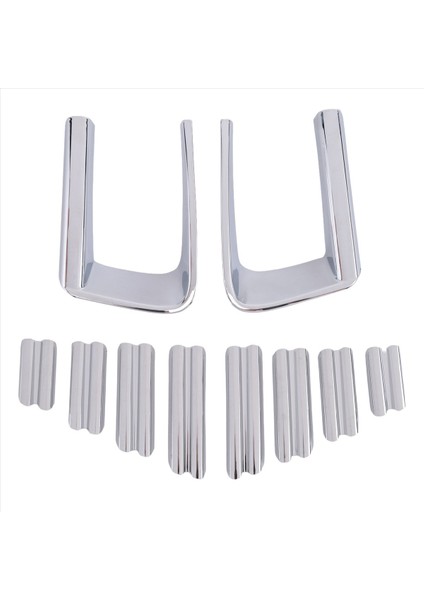 Toyota Alphard 30 Serisi Ön Tampon Trim Protector Strip Sis Lambası Sis Garnitür Şeridi Krom Dekoratif Şerit (Yurt Dışından)