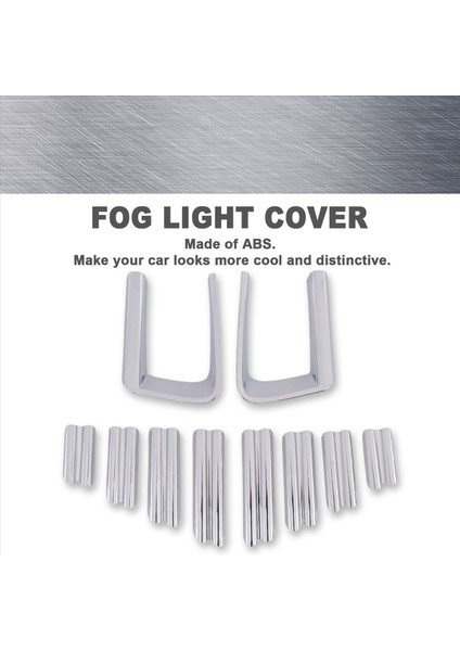 Toyota Alphard 30 Serisi Ön Tampon Trim Protector Strip Sis Lambası Sis Garnitür Şeridi Krom Dekoratif Şerit (Yurt Dışından) fırsatları