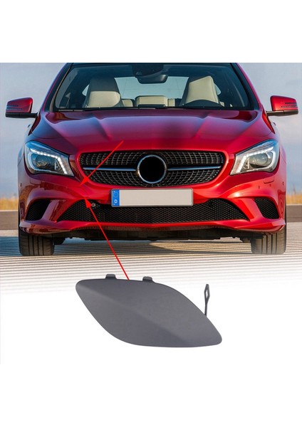 Araba Ön Tampon Çekme Kancası Kapağı 1178850622 Mercedes-Benz Cla Coupe C117 CLA180 CLA200 CLA220 CLA250 CLA250 CLA45 2013-2016 (Yurt Dışından) indirimleri