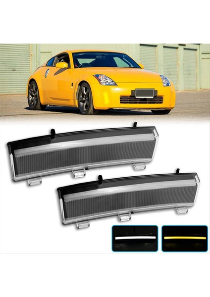 Araba Gündüz Koşu Işık Montajı Nissan 350Z Lcı 2006-2009 Için LED Turn Sinyal Işıkları (Yurt Dışından) fırsatları