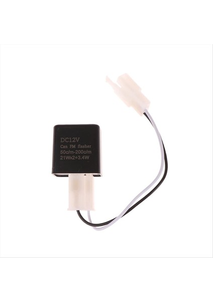 Röle Adaptör Kablosu 2 Pin 12V LED Flaşör Röle Dönüş Sinyallerinin Ayarlanabilir Frekansı Yıkıcı Gösterge Röleleri Siyah (Yurt Dışından) fiyatları