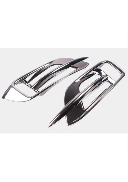 Honda Civic Için Chrome Araba Arka Sisli Izgara Kapak Döşeme 10TH 2016 2017 2018 2019 Arka Sis Lambası Izgarası (Yurt Dışından) indirimleri