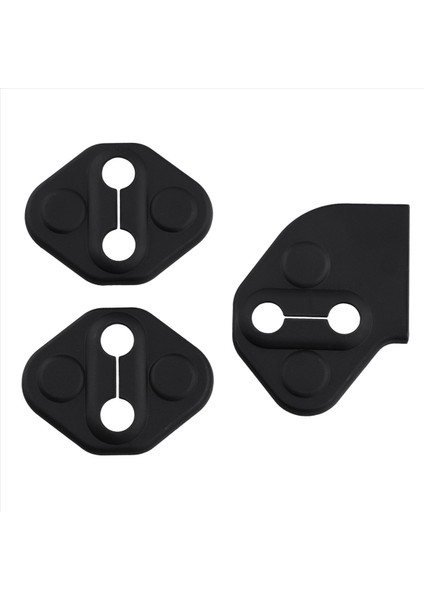 Suzuki Jimny Için 3pcs 2019 2020 Araba Kapı Kilidi Koruyucu Dekorasyon Kapağı Döşeme Sticker Aksesuarları, Siyah (Yurt Dışından)