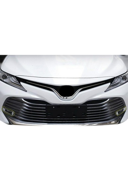 Toyota Camry Için 2018-2020 Abs Chrome Dış Sis Işık Lambası Şerit Trim (Yurt Dışından) indirimleri