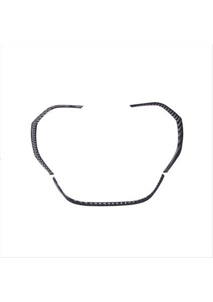 Corvette C7 Için 2014-2019 Yumuşak Karbon Fiber Otomobil Gösterge Tablosu Speedometre Trim Şeritler Çıkartma Aksesuarları (Yurt Dışından)