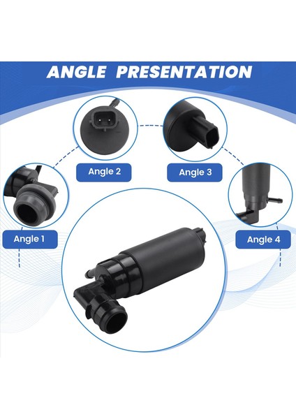 Toyota Avensıs 97-08 Için Araba Motoru Yıkama Pompası Ön Cam Yıkama Pompası 85330-05030 85330-05031 (Yurt Dışından) fırsatları