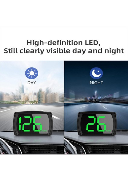 Evrensel Dijital Gps Speedometre Kmh Hatırlatma Ölçer Hd LCD Ekran Fişi ve Tüm Araç Için Büyük Yazı Tipi Oynayın (Yurt Dışından) modelleri