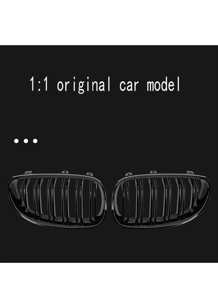 Parlak Siyah Ön Tampon Böbrek Izgara Izgara Kafası Bmw E60 M5 E61 520I 545I 550I 535I 2003-2009 (Yurt Dışından) fırsatları