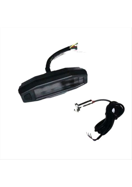 Motosiklet Mini Va Hd LCD Hızölçer Hız Gösterimi Yakıt Göstergesi Hd Ayarlanabilir LCD (Yurt Dışından) fiyatları