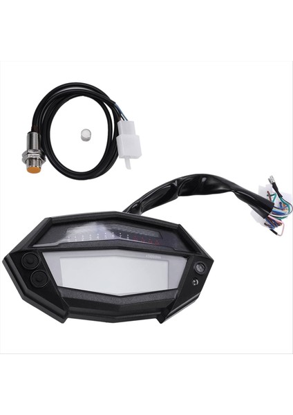 Motosiklet Gauge LCD Hızölçer Kawasaki Z1000 Için Sensör ile Ayarlanabilir Renk Takometre Göstergesi (Yurt Dışından)