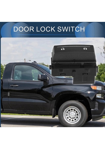 Araba Kapı Kilit Anahtarı Ön Sol Sürücü 22901816 Chevrolet Silverado 1500 Için (Yurt Dışından) fiyatları