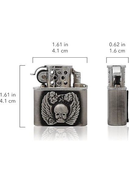 Upp Joker Çakmak - Kuru Kafa Tasarımlı Çakmak (ZU-CKZ0005) fırsatları