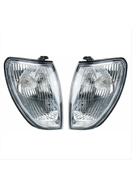 Çift Araba Ön Tampon Turn Sinyal Işık Yan Işık Toyota Land Cruiser FJ100 LC100 1998-2007 Bult Yok (Yurt Dışından)