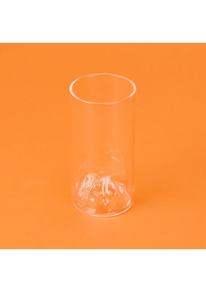 Star Dağlı Borosilikat Cam Bardak - Şeffaf - 300 ml