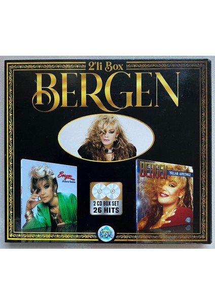 Bergen 2'li Box Acıların Kadını & Yıılar Affetmez CD (Orijinal Baskı Cd)