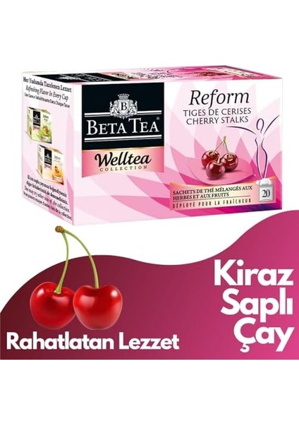 Beta Wellness Kiraz Saplı Çay 20X1.8 gr