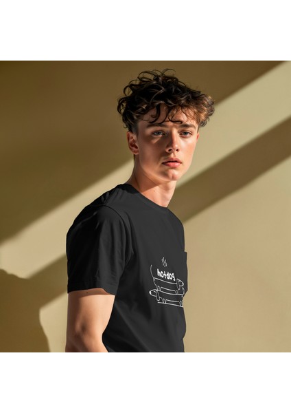 Hotdog Tişört - Siyah modelleri