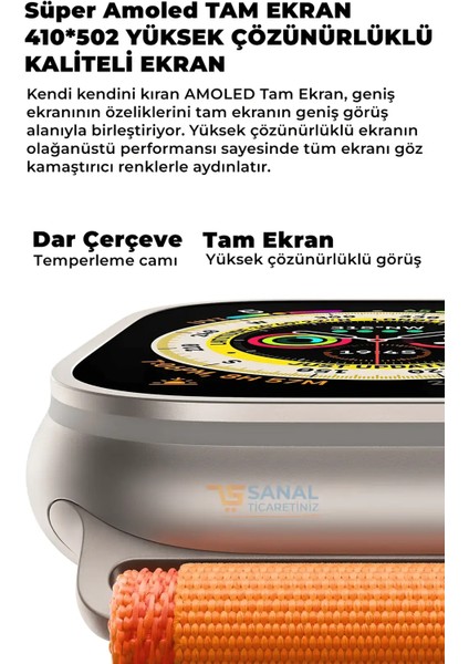 Watch Ultra 2 Pro Max Wifi Android Akıllı Saat