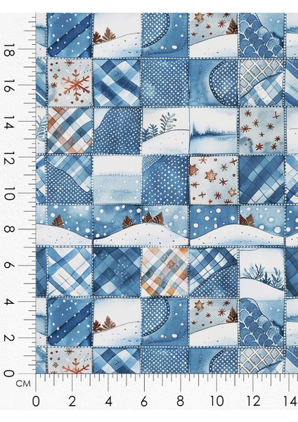 Patchwork Kumaş Seti – Dikiş ve Hobi Için %100 Pamuk Desenli Kumaş Kuponları indirimleri