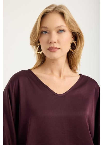 Yarasa Kesim Kolucu Manşet Bluz fırsatları