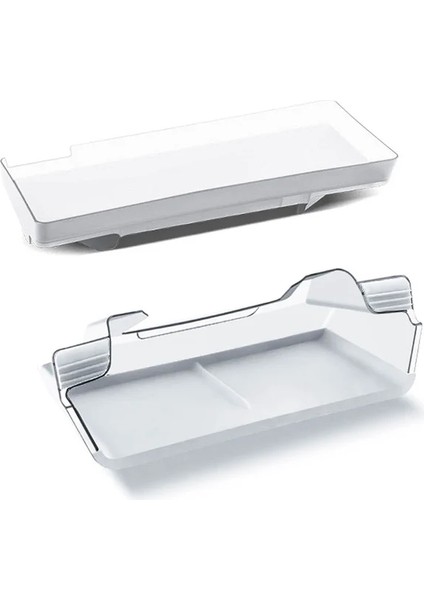 Tesla Model Y Için Uyumlu Ekran Altı ve Arkası Organizatör Seti Beyaz