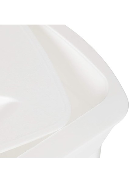 50801 Pratik Kapaklı Çöp Kovası, Beyaz fırsatları