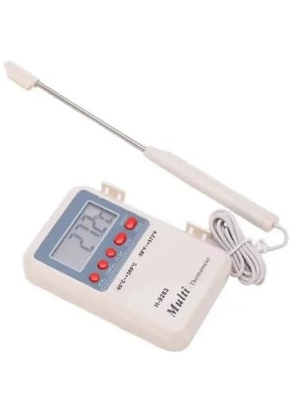 ST-9283 Daldırma Tipi Termometre Yüksek Hassasiyetli Gıda Termometresi Et Süt Mama Sıvı Ölçümleri