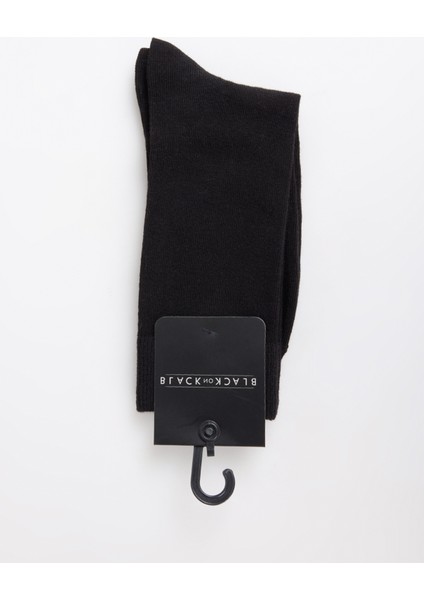 Siyah Erkek Soket Çorap E-Soket