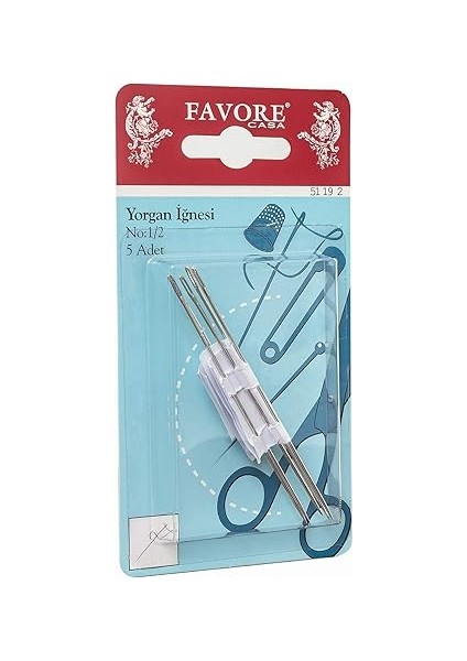 Casa Yorgan Iğnesi 4'lü No: 1/2 fiyatları