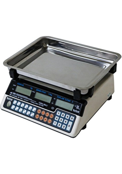 ETB-1601 30KG Kapasiteli Dijital Terazi Yerli İmalat 2 Yıl Garanti ile indirimleri