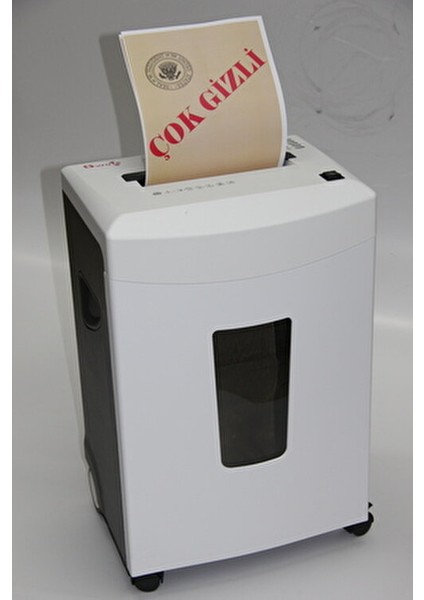 OM-12XXC Evrak İmha Makinesi Mikro Kesim 12 Yaprak Kapasite Beyaz Renk modelleri