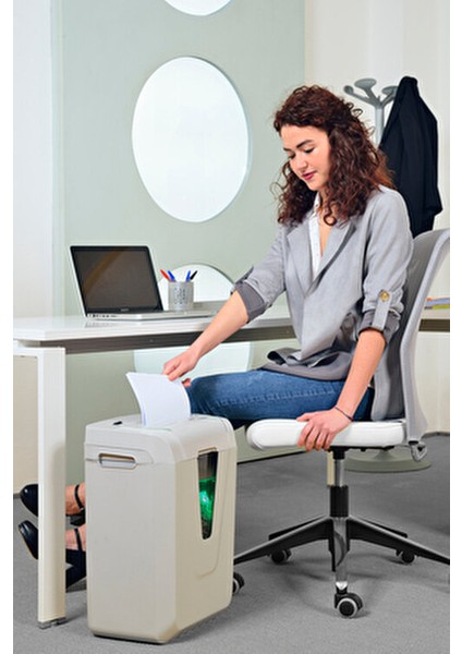 Hybrid-S Evrak İmha Makinesi Çapraz Kesim 12 Sayfa Kapasiteyle Güçlü Performans fırsatları